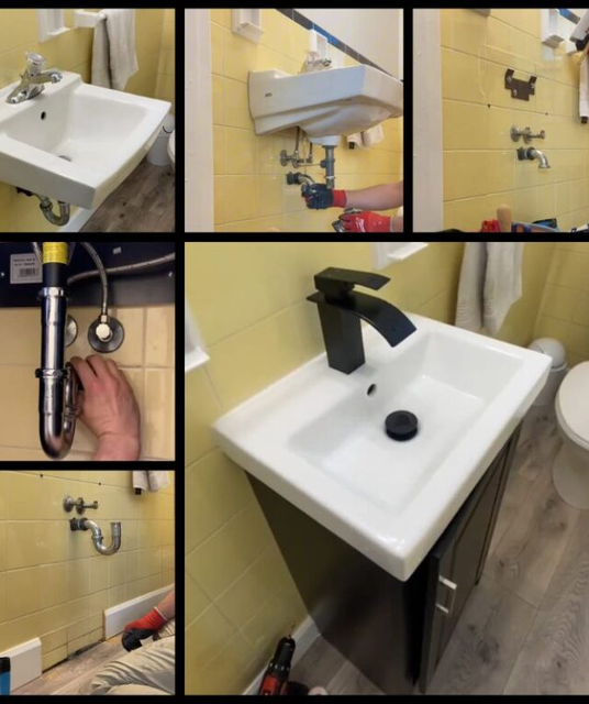 avatar Oakville Sink Installation